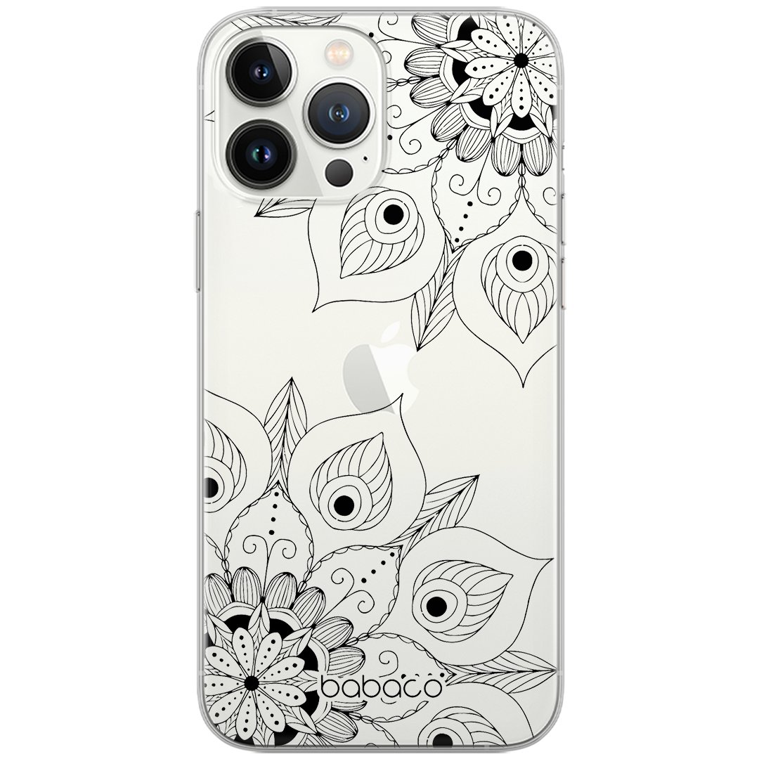 Etui Babaco dedykowane do Samsung M21 / M30S, wzór: Mandale 003 Etui częściowo przeźroczyste, oryginalne i oficjalnie licencjonowane