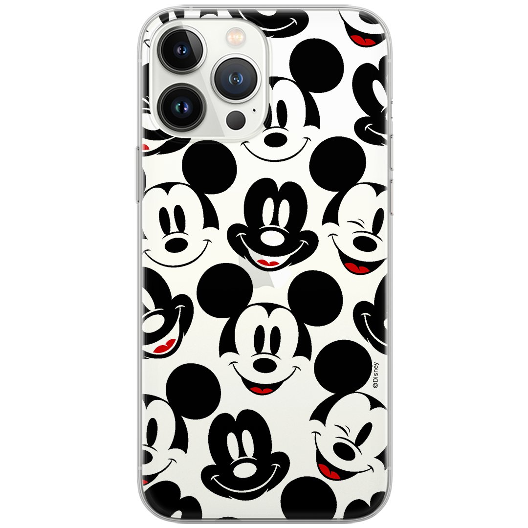 Etui Disney dedykowane do Samsung M52 5G, wzór: Mickey 018 Etui częściowo przeźroczyste, oryginalne i oficjalnie licencjonowane