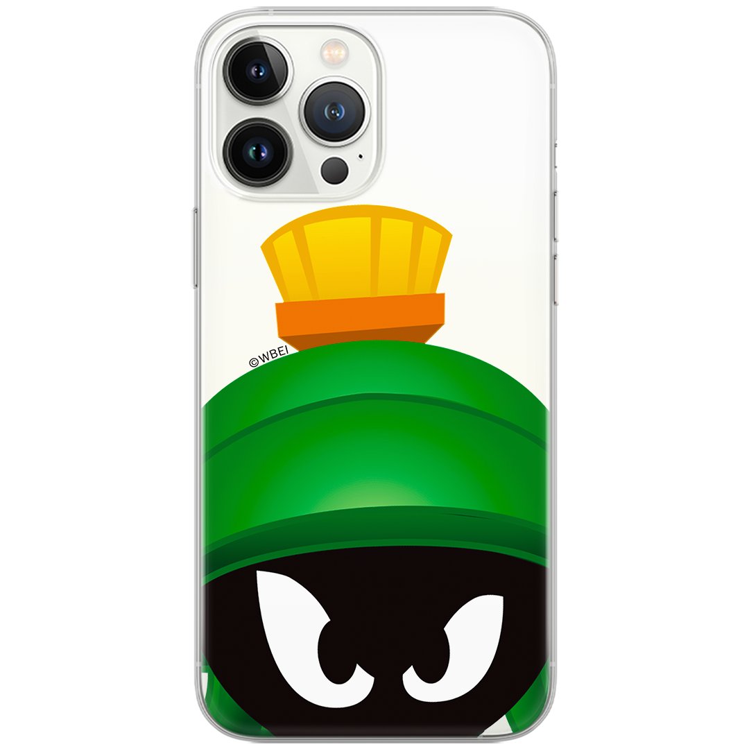 Etui Looney Tunes dedykowane do Xiaomi MI 10T LITE / REDMI NOTE 9 PRO 5G, wzór: Marwin 001 Etui częściowo przeźroczyste, oryginalne i oficjalnie / L..