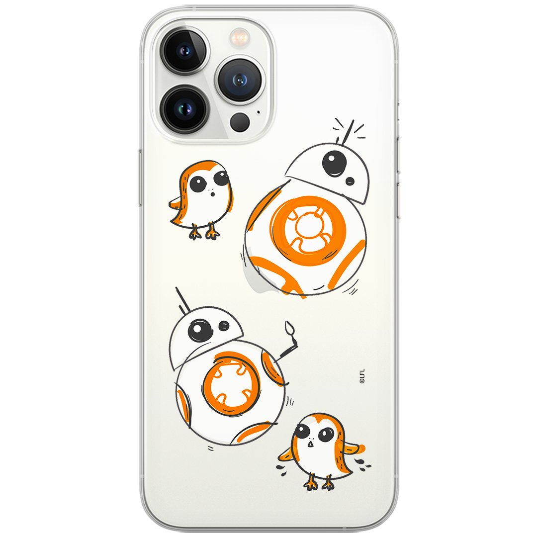 Etui Star Wars dedykowane do Xiaomi MI 10T LITE / REDMI NOTE 9 PRO 5G, wzór: BB 8 010 Etui częściowo przeźroczyste, oryginalne i oficjalnie licencjo..