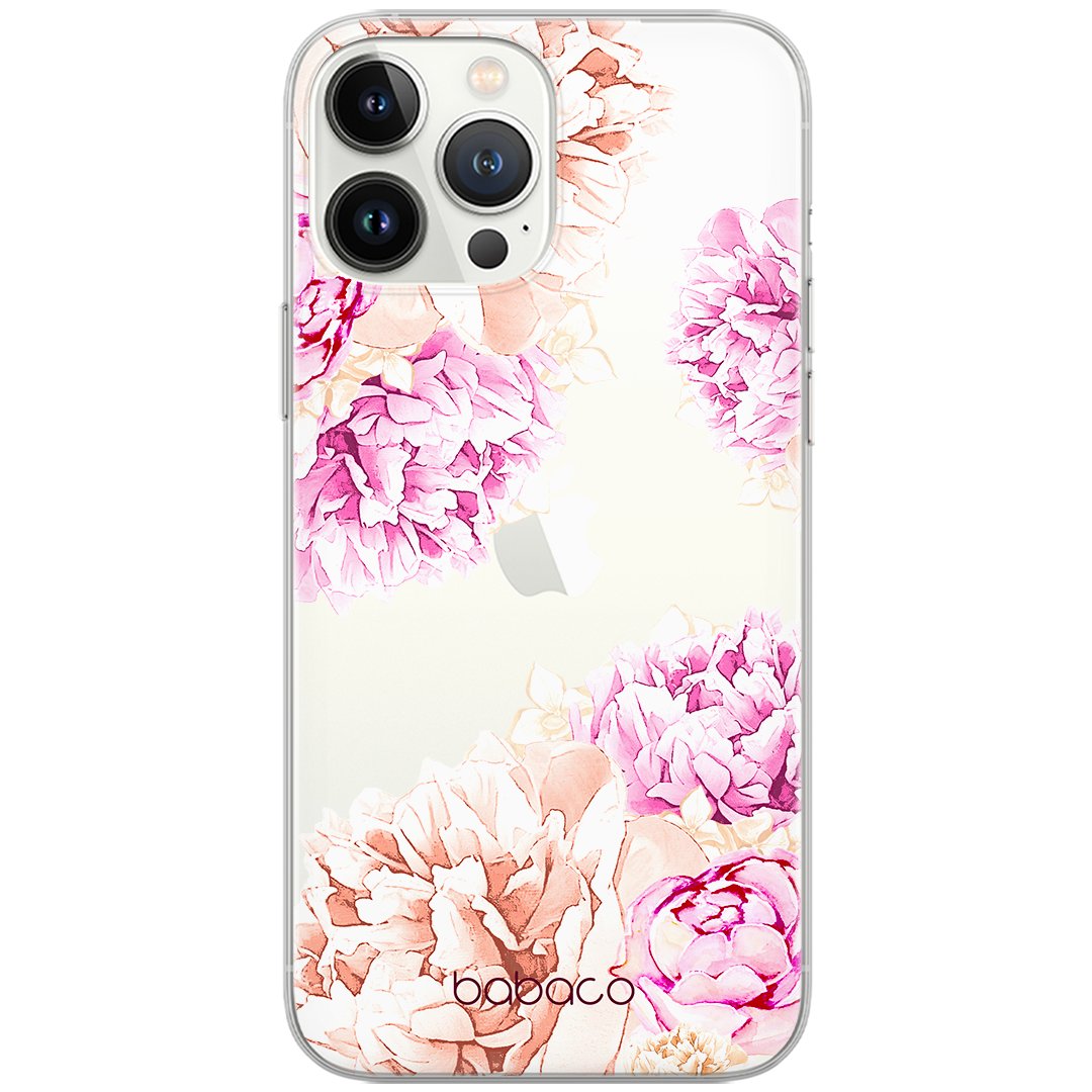 Etui Babaco dedykowane do Xiaomi MI 11 LITE 4G / MI 11 LITE 5G / 11 LITE 5G NE, wzór: Kwiaty 001 Etui częściowo przeźroczyste, oryginalne i oficjaln..