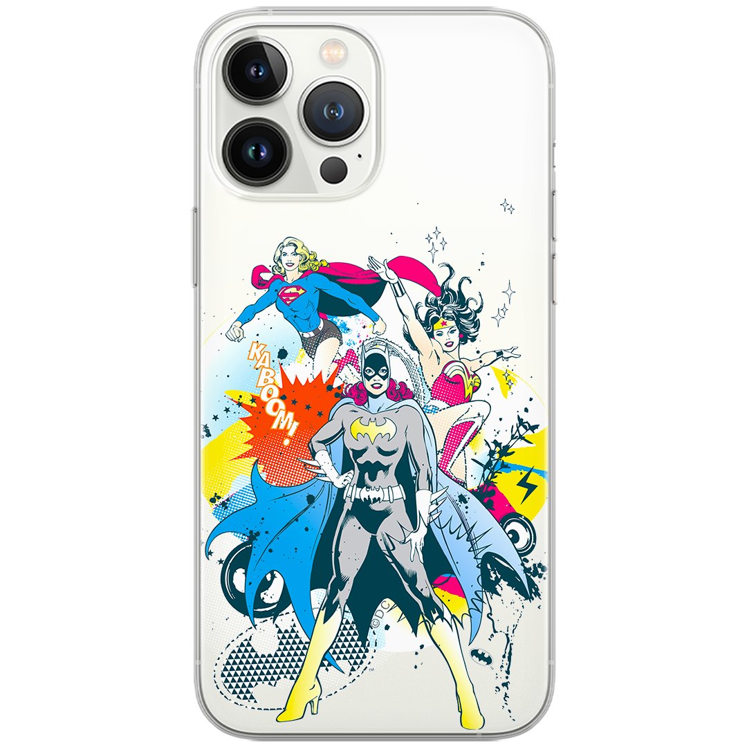 Etui DC dedykowane do Xiaomi MI 11 LITE 4G / MI 11 LITE 5G / 11 LITE 5G NE, wzór: Super Girls 001 Etui częściowo przeźroczyste, oryginalne i oficjal..