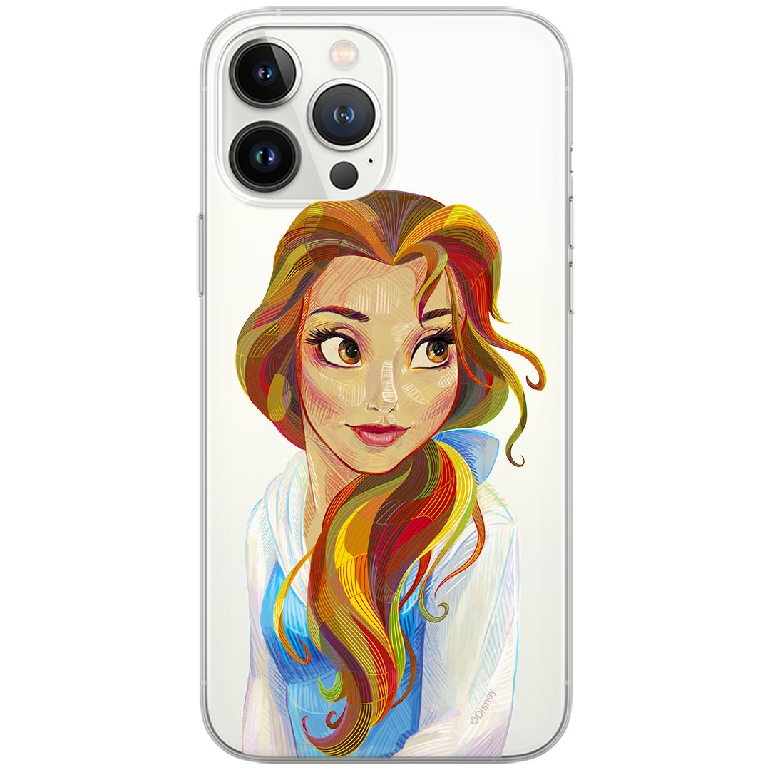 Etui Disney dedykowane do Xiaomi MI 11 LITE 4G / MI 11 LITE 5G / 11 LITE 5G NE, wzór: Bella 003 Etui częściowo przeźroczyste, oryginalne i oficjalni..