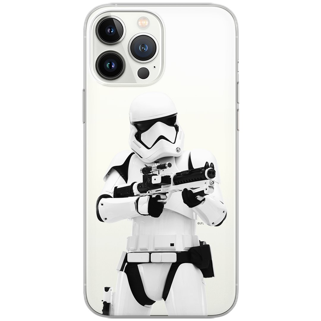 Etui Star Wars dedykowane do Xiaomi MI 11 LITE 4G / MI 11 LITE 5G / 11 LITE 5G NE, wzór: Szturmowiec 007 Etui częściowo przeźroczyste, oryginalne i ..