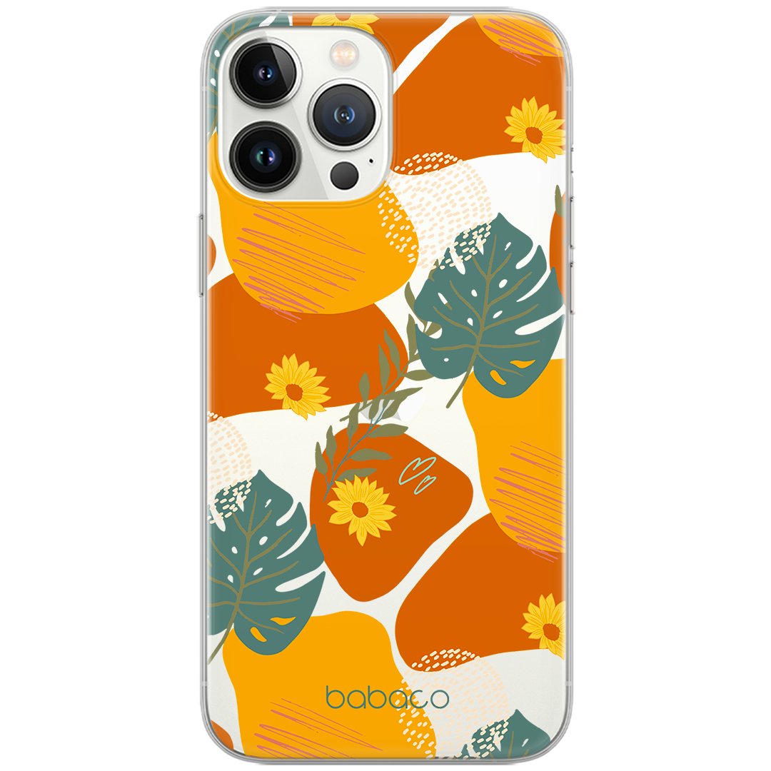 Etui Babaco dedykowane do Xiaomi MI 11 LITE 4G / MI 11 LITE 5G / 11 LITE 5G NE, wzór: Rośliny 008 Etui częściowo przeźroczyste, oryginalne i oficjal..