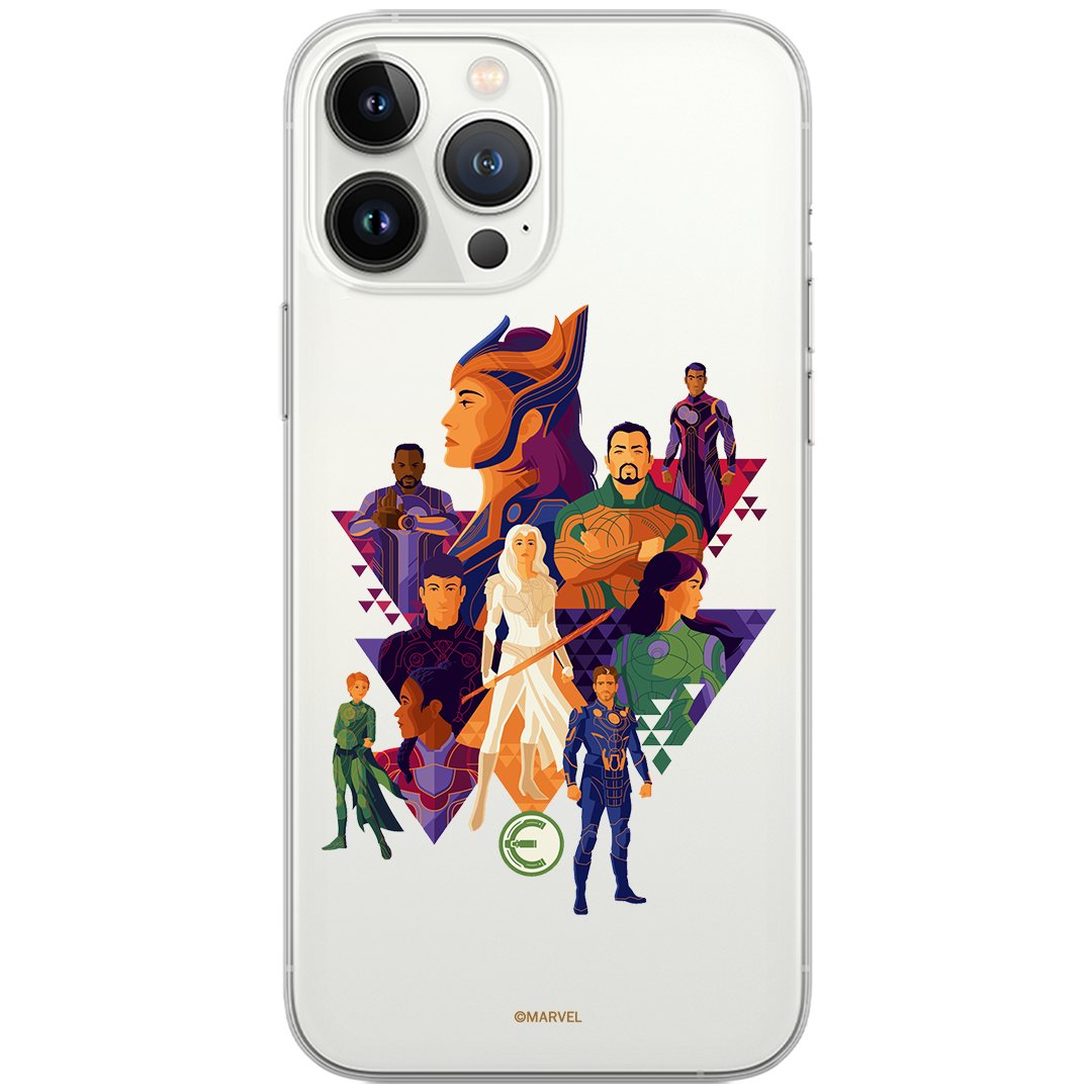 Etui Marvel dedykowane do Xiaomi MI 11 LITE 4G / MI 11 LITE 5G / 11 LITE 5G NE, wzór: Eternals 007 Etui częściowo przeźroczyste, oryginalne i oficja..