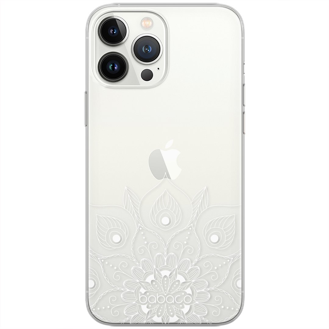 Etui Babaco dedykowane do Xiaomi MI 11 LITE 4G / MI 11 LITE 5G / 11 LITE 5G NE, wzór: Mandale 008 Etui częściowo przeźroczyste, oryginalne i oficjal..