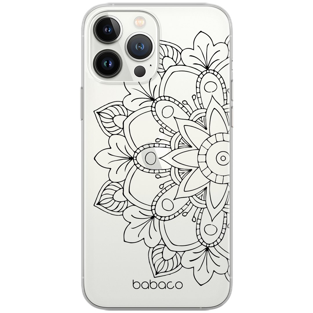 Etui Babaco dedykowane do Xiaomi MI 11 LITE 4G / MI 11 LITE 5G / 11 LITE 5G NE, wzór: Mandale 005 Etui częściowo przeźroczyste, oryginalne i oficjal..