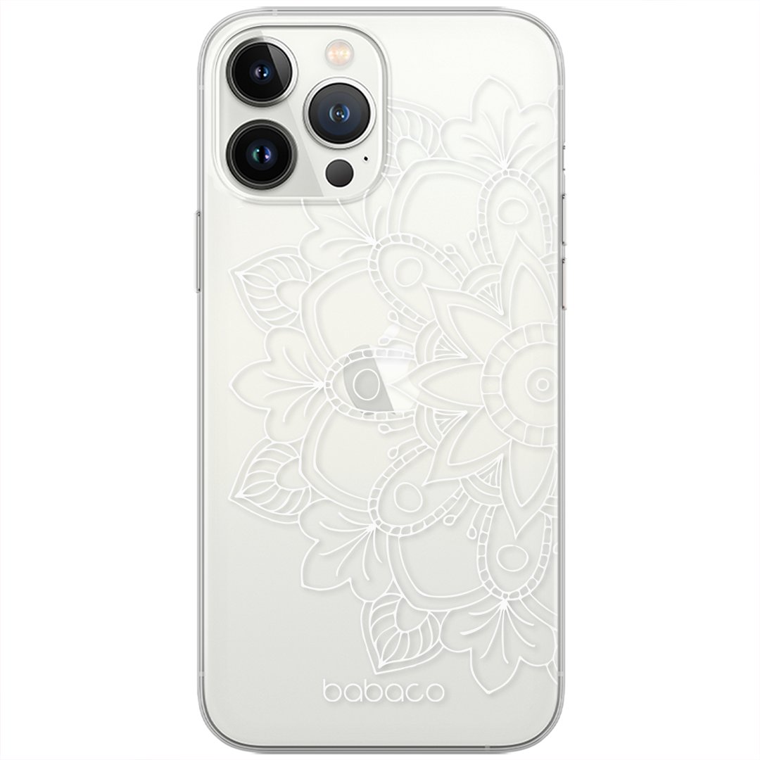 Etui Babaco dedykowane do Xiaomi MI 11 LITE 4G / MI 11 LITE 5G / 11 LITE 5G NE, wzór: Mandale 005 Etui częściowo przeźroczyste, oryginalne i oficjal..
