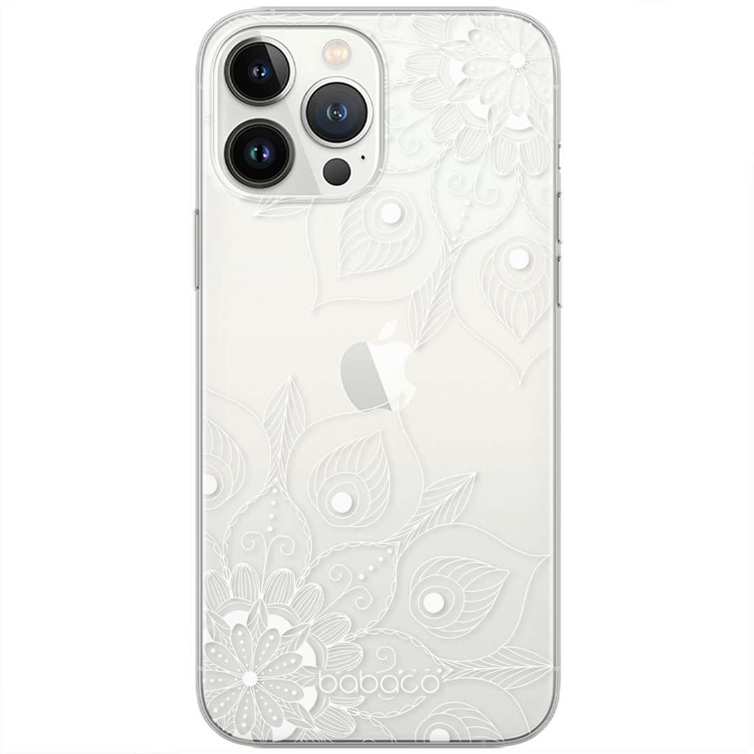 Etui Babaco dedykowane do Xiaomi MI 11 LITE 4G / MI 11 LITE 5G / 11 LITE 5G NE, wzór: Mandale 003 Etui częściowo przeźroczyste, oryginalne i oficjal..
