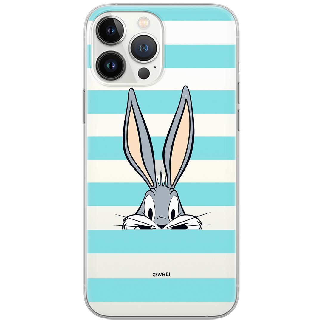 Etui Looney Tunes dedykowane do Xiaomi MI 11 ULTRA, wzór: Bugs 011 Etui częściowo przeźroczyste, oryginalne i oficjalnie / Looney Tunes