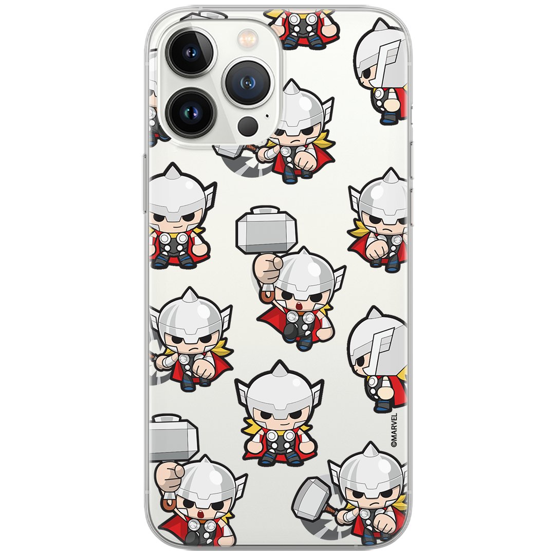 Etui Marvel dedykowane do Xiaomi MI NOTE 10 Lite, wzór: Thor 007 Etui częściowo przeźroczyste, oryginalne i oficjalnie licencjonowane