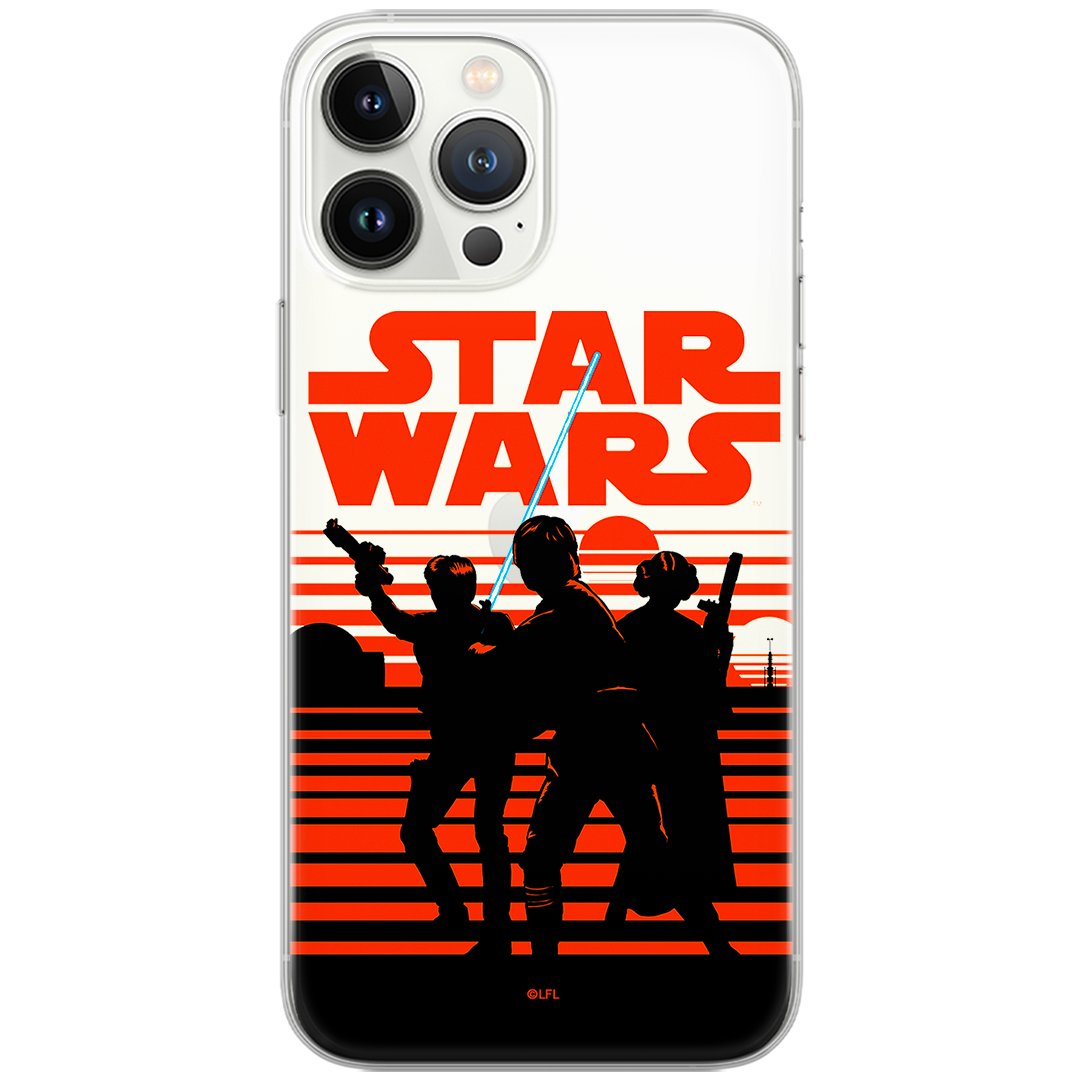 Etui Star Wars dedykowane do Huawei P20 LITE, wzór: Gwiezdne Wojny 026 Etui częściowo przeźroczyste, oryginalne i oficjalnie licencjonowane