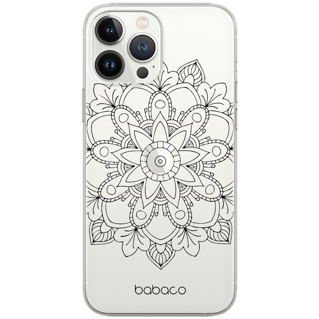 Etui Babaco dedykowane do Huawei P20 LITE, wzór: Mandale 006 Etui częściowo przeźroczyste, oryginalne i oficjalnie licencjonowane