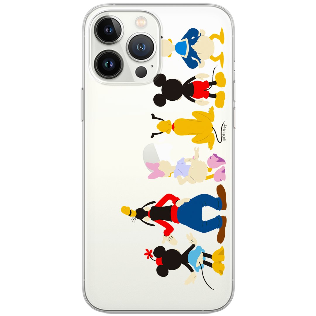Etui Disney dedykowane do Huawei P30, wzór: Mickey i Przyjaciele 001 Etui częściowo przeźroczyste, oryginalne i oficjalnie licencjonowane