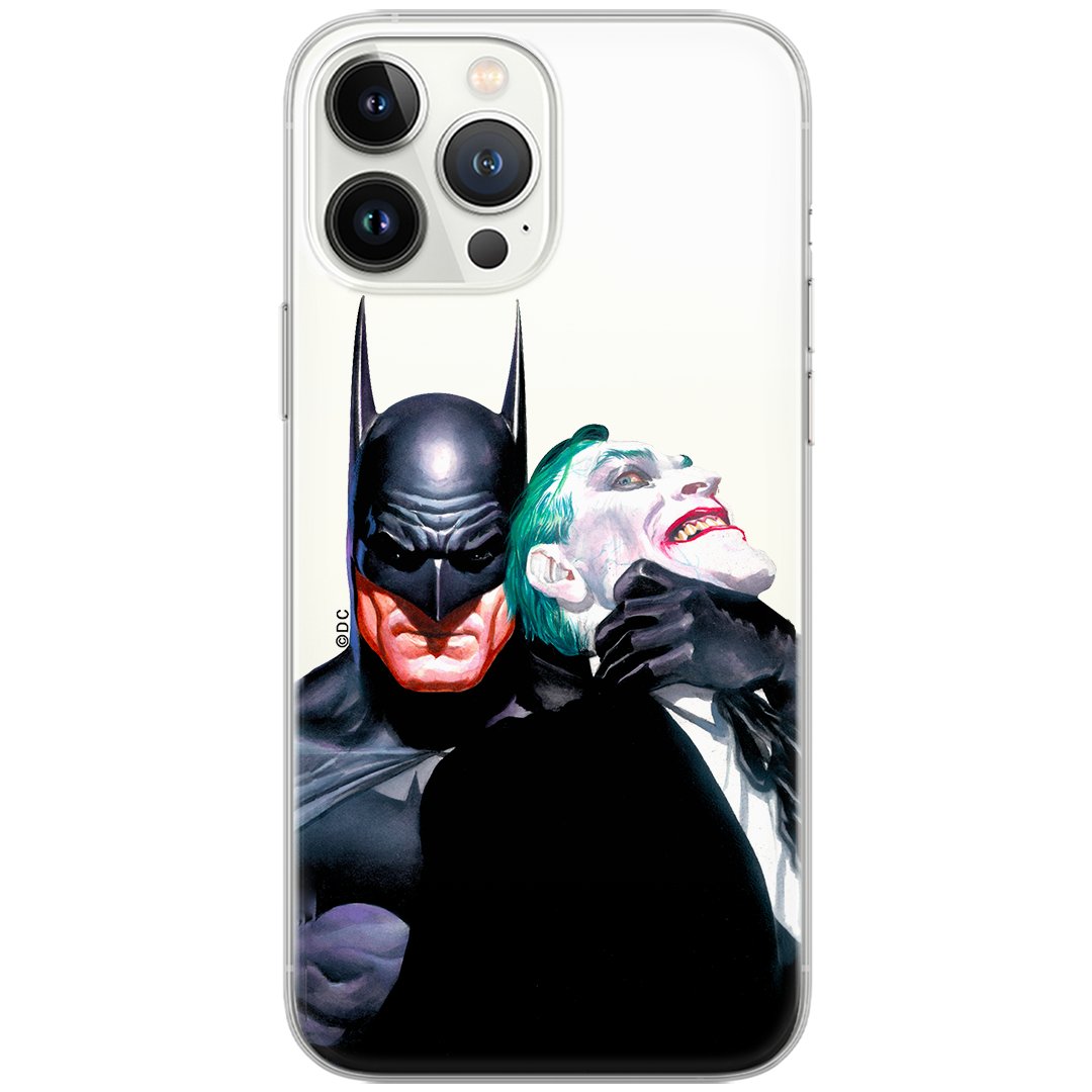Etui DC dedykowane do Huawei P30, wzór: Batman i Joker 001 Etui częściowo przeźroczyste, oryginalne i oficjalnie licencjonowane