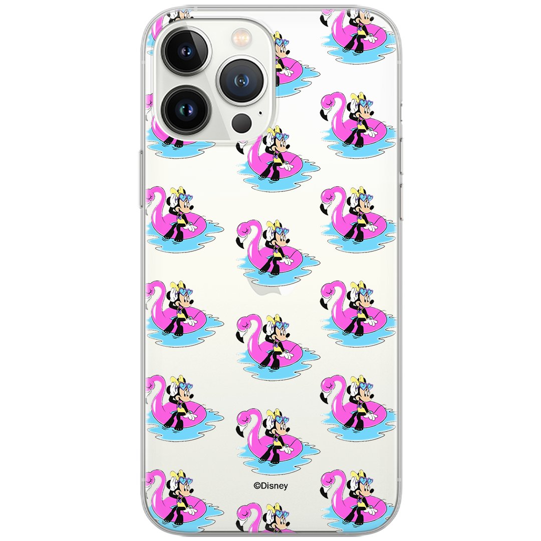 Etui Disney dedykowane do Huawei P30, wzór: Minnie 023 Etui częściowo przeźroczyste, oryginalne i oficjalnie licencjonowane
