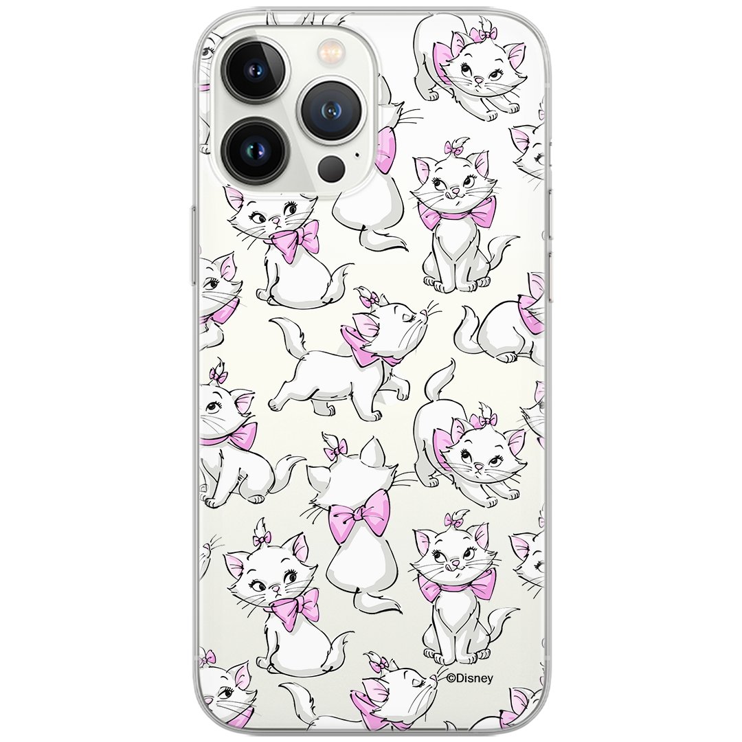 Etui Disney dedykowane do Huawei P30, wzór: Marie 003 Etui częściowo przeźroczyste, oryginalne i oficjalnie licencjonowane