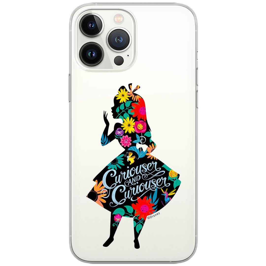Etui Disney dedykowane do Huawei P30, wzór: Alicja 002 Etui częściowo przeźroczyste, oryginalne i oficjalnie licencjonowane