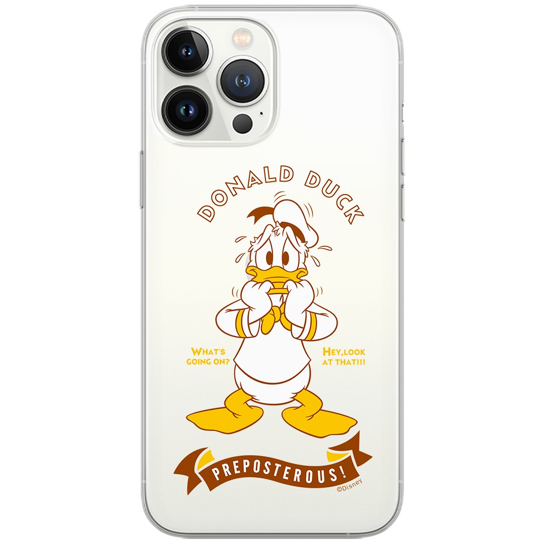 Etui Disney dedykowane do Huawei P30, wzór: Donald 004 Etui częściowo przeźroczyste, oryginalne i oficjalnie licencjonowane