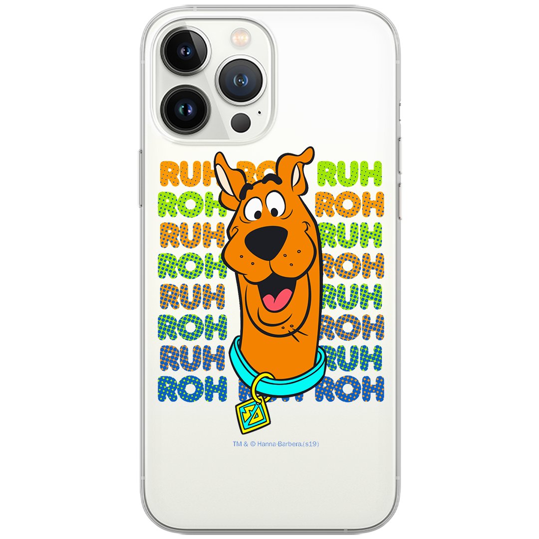 Etui Scooby Doo dedykowane do Huawei P30, wzór: Scooby Doo 003 Etui częściowo przeźroczyste, oryginalne i oficjalnie  / Scooby Doo