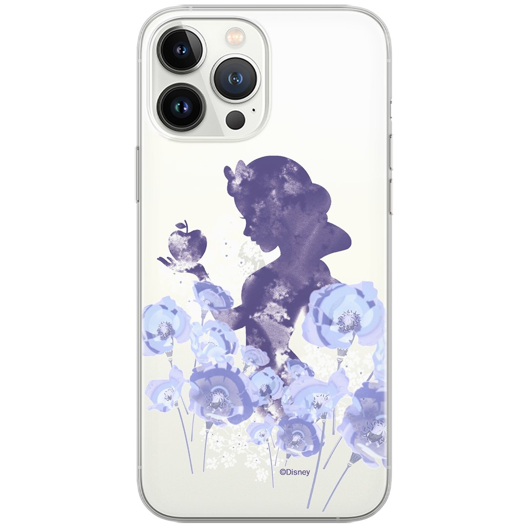 Etui Disney dedykowane do Huawei P30, wzór: Królewna Śnieżka 004 Etui częściowo przeźroczyste, oryginalne i oficjalnie licencjonowane