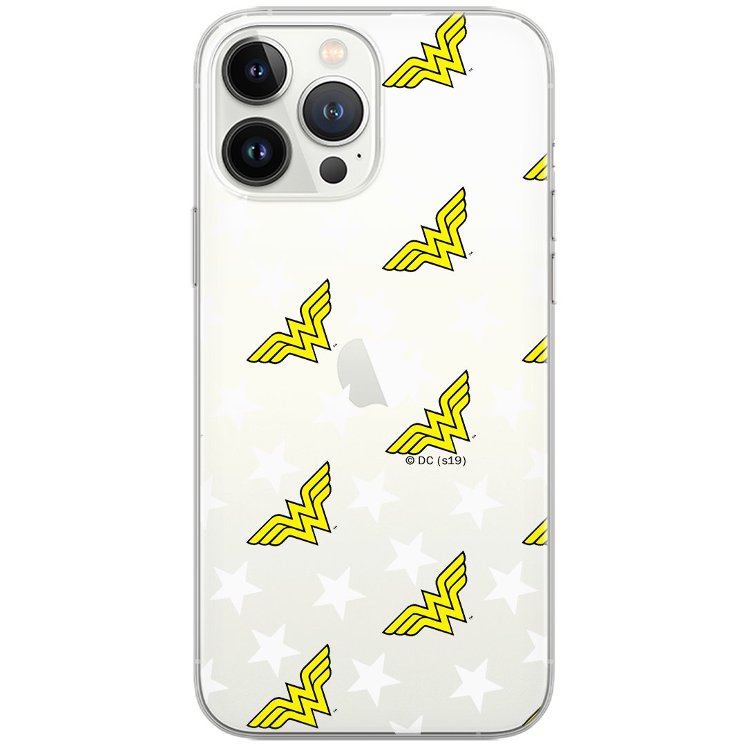 Etui DC dedykowane do Huawei P30, wzór: Wonder Woman 007 Etui częściowo przeźroczyste, oryginalne i oficjalnie licencjonowane