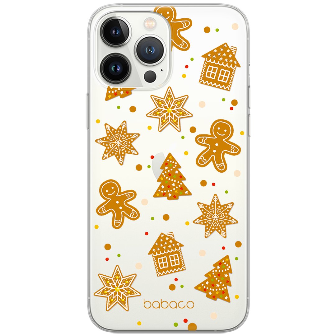 Etui Babaco dedykowane do Huawei P30, wzór: Winter 005 Etui częściowo przeźroczyste, oryginalne i oficjalnie licencjonowane