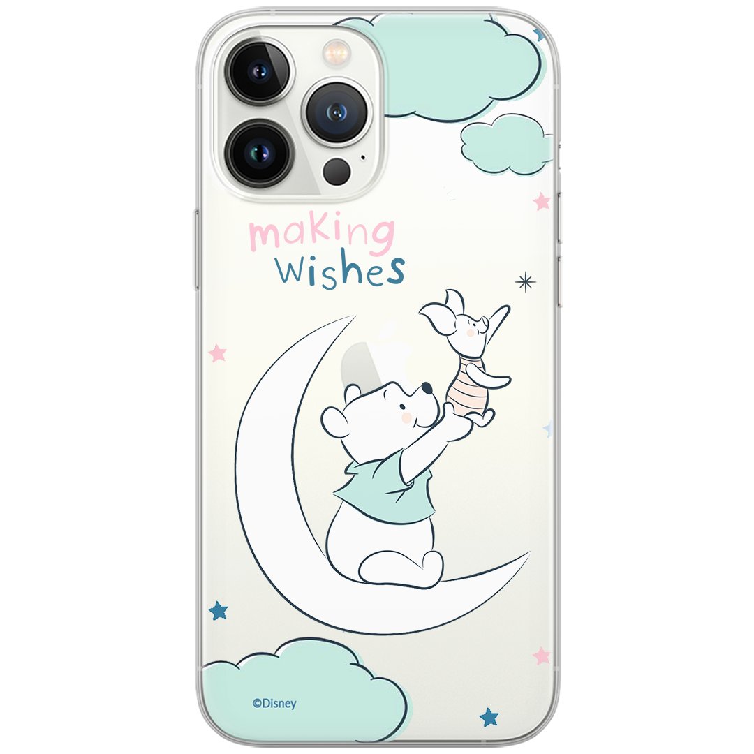 Etui Disney dedykowane do Huawei P30, wzór: Kubuś i Przyjaciele 040 Etui częściowo przeźroczyste, oryginalne i oficjalnie licencjonowane