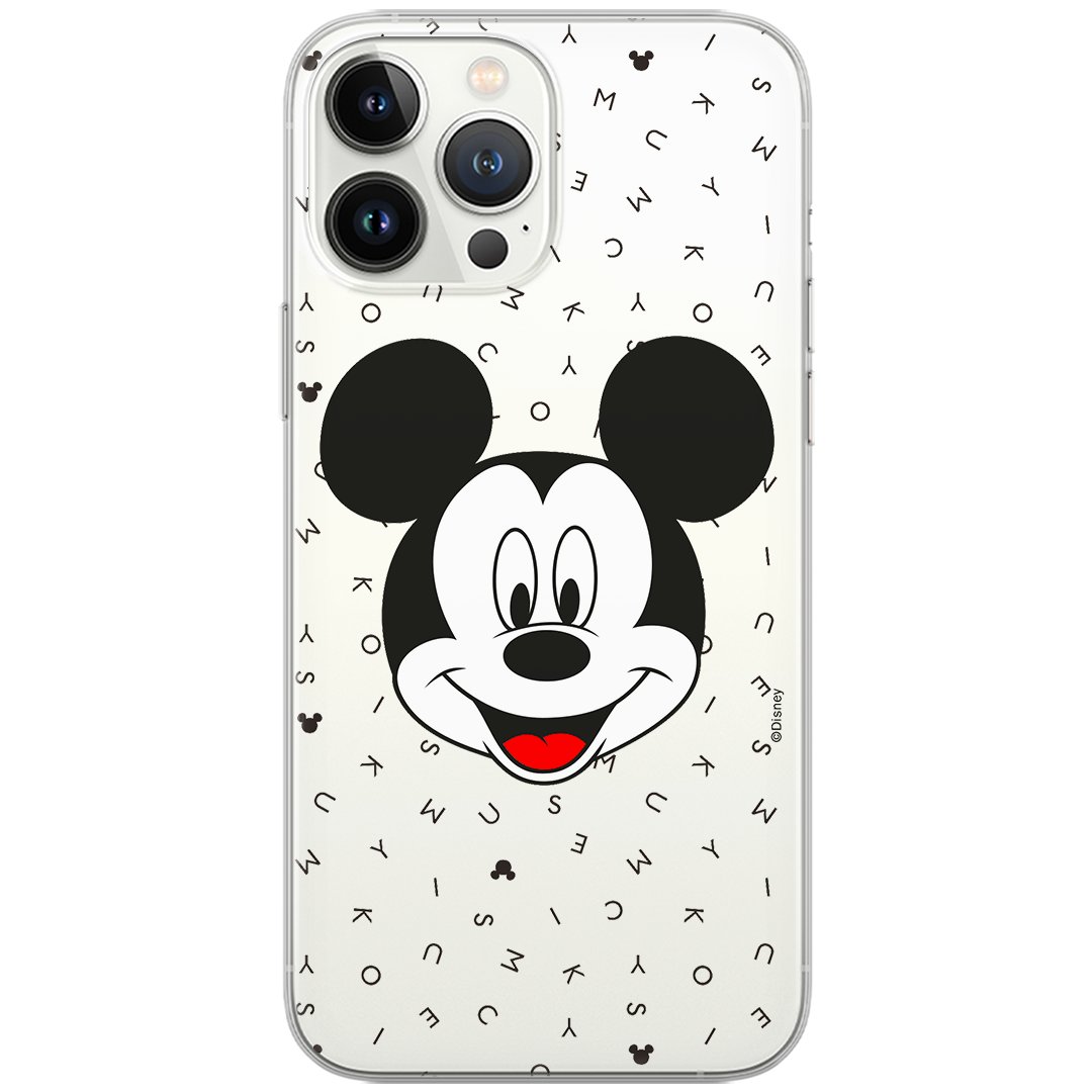 Etui Disney dedykowane do Huawei P30, wzór: Mickey 020 Etui częściowo przeźroczyste, oryginalne i oficjalnie licencjonowane