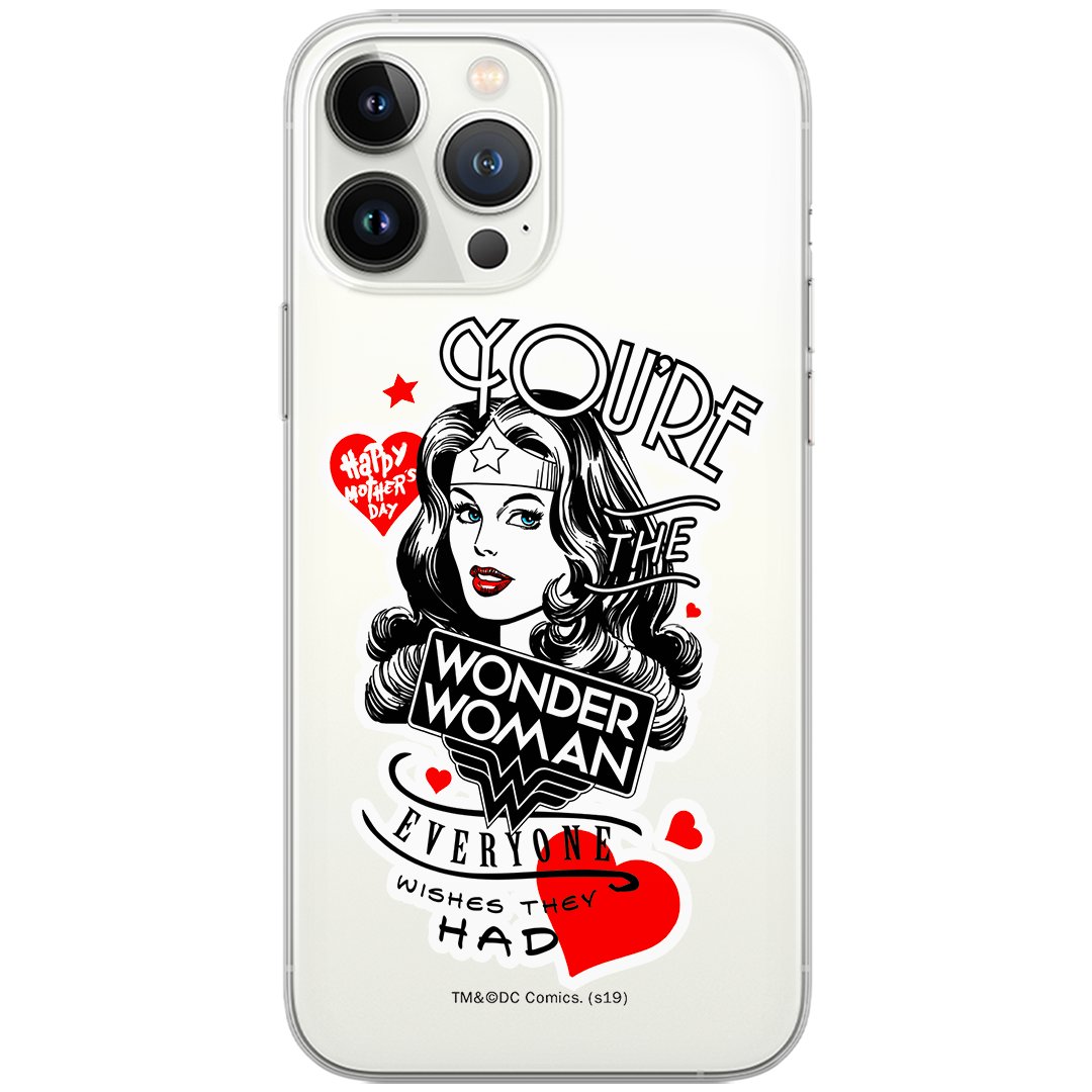 Etui DC dedykowane do Xiaomi REDMI 10 / REDMI NOTE 11 4G, wzór: Wonder Woman 014 Etui częściowo przeźroczyste, oryginalne i oficjalnie licencjonowane