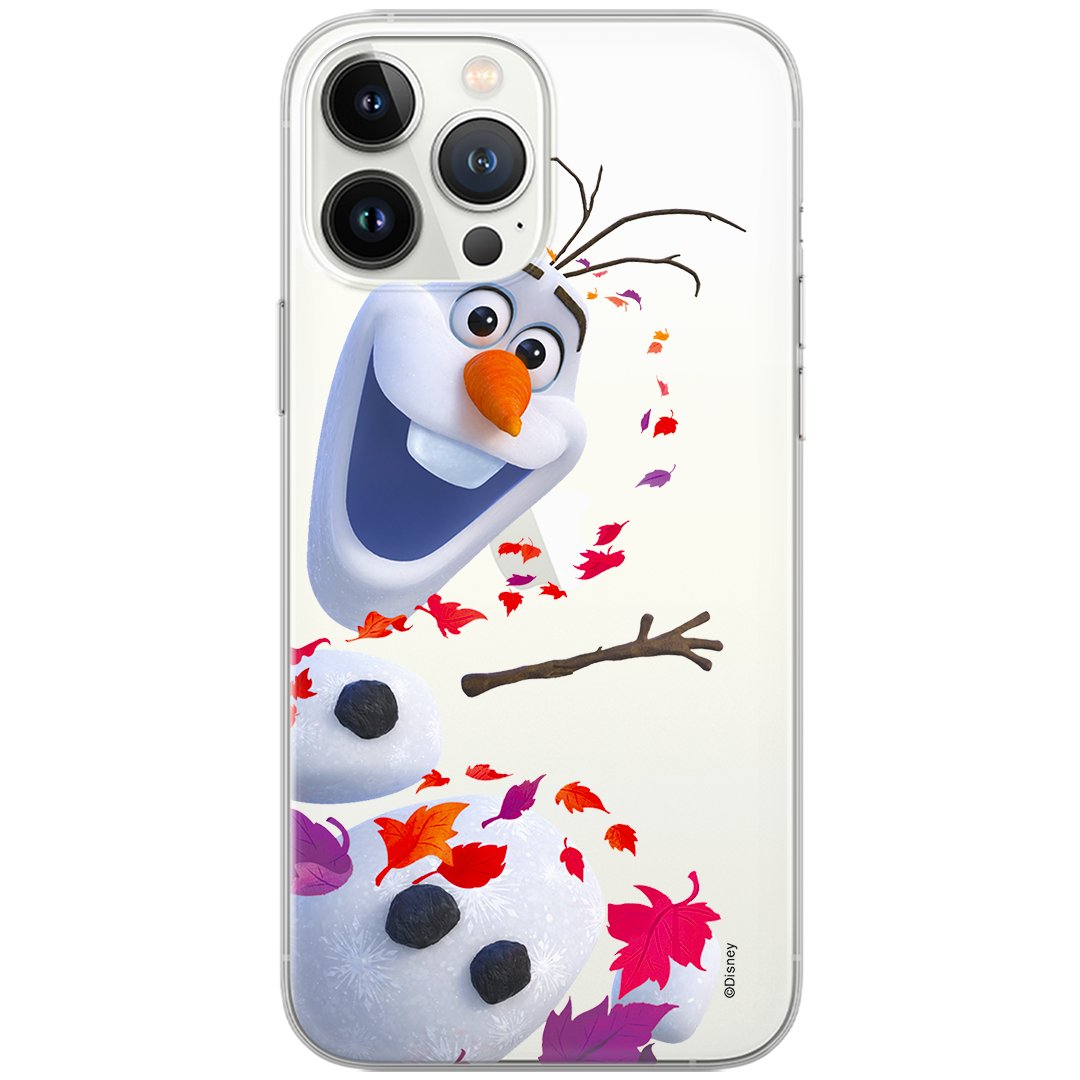 Etui Disney dedykowane do Xiaomi REDMI 9, wzór: Olaf 003 Etui częściowo przeźroczyste, oryginalne i oficjalnie licencjonowane