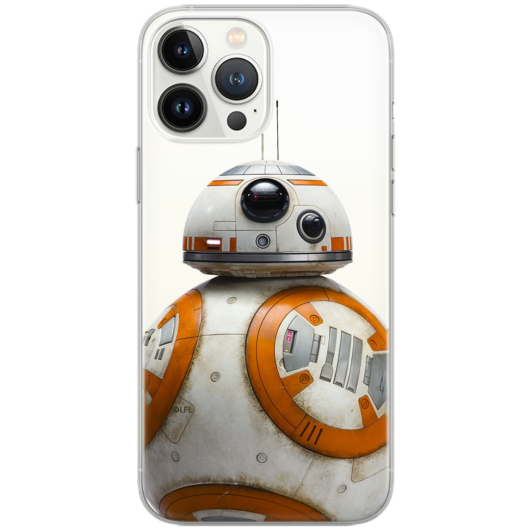 Etui Star Wars dedykowane do Xiaomi REDMI 9, wzór: BB 8 002 Etui częściowo przeźroczyste, oryginalne i oficjalnie licencjonowane