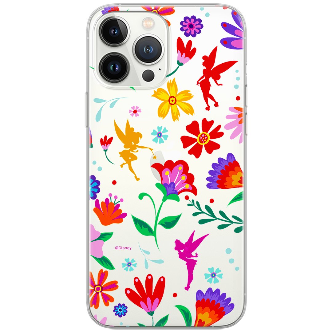 Etui Disney dedykowane do Xiaomi REDMI 9A, wzór: Dzwoneczek 001 Etui częściowo przeźroczyste, oryginalne i oficjalnie licencjonowane