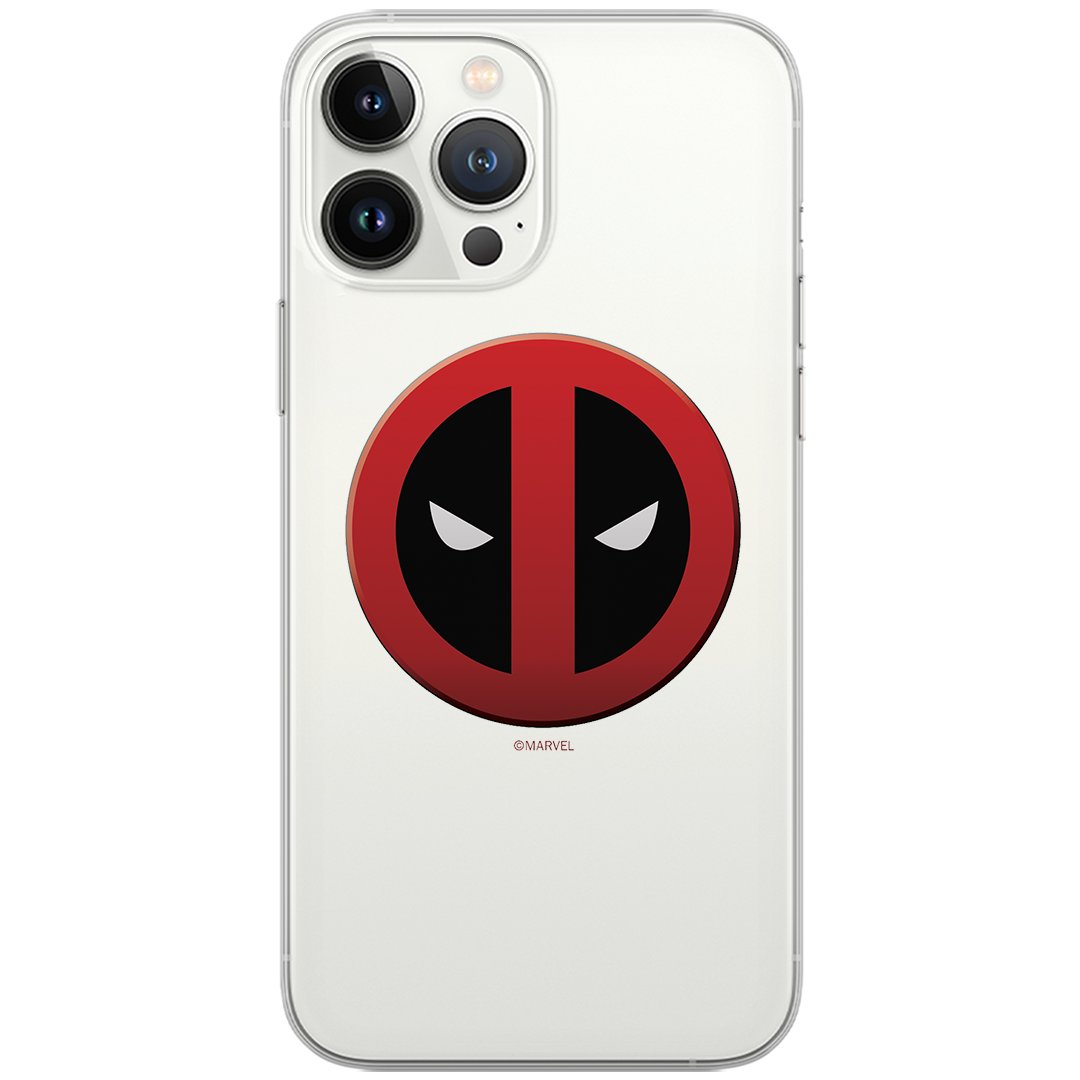 Etui Marvel dedykowane do Xiaomi REDMI 9A, wzór: Deadpool 003 Etui częściowo przeźroczyste, oryginalne i oficjalnie licencjonowane