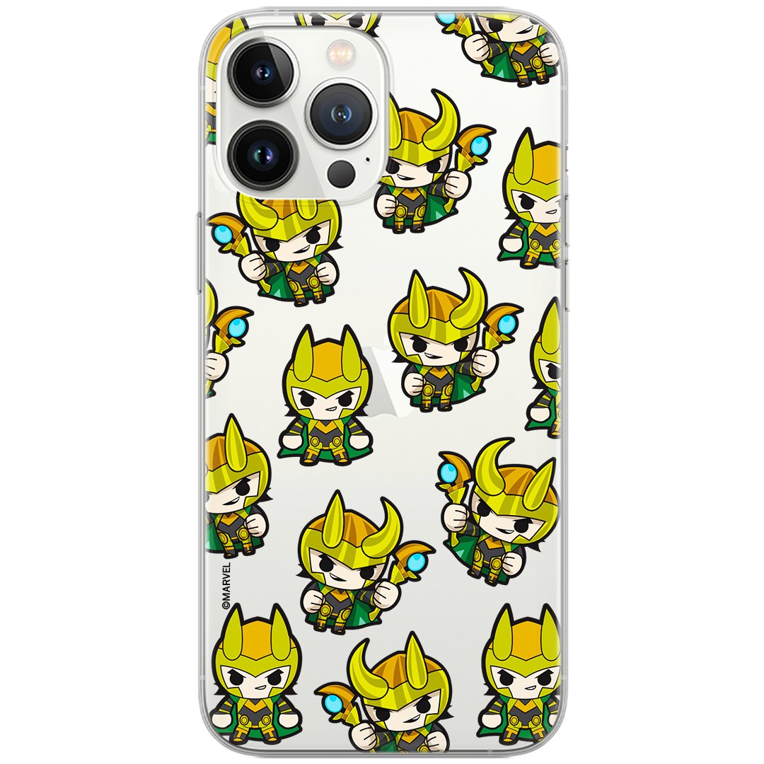 Etui Marvel dedykowane do Xiaomi REDMI 9A, wzór: Loki 003 Etui częściowo przeźroczyste, oryginalne i oficjalnie licencjonowane