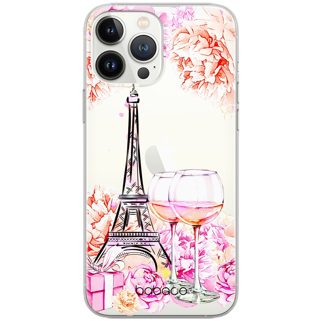 Etui Babaco dedykowane do Xiaomi REDMI 9A, wzór: Paryż 001 Etui częściowo przeźroczyste, oryginalne i oficjalnie licencjonowane