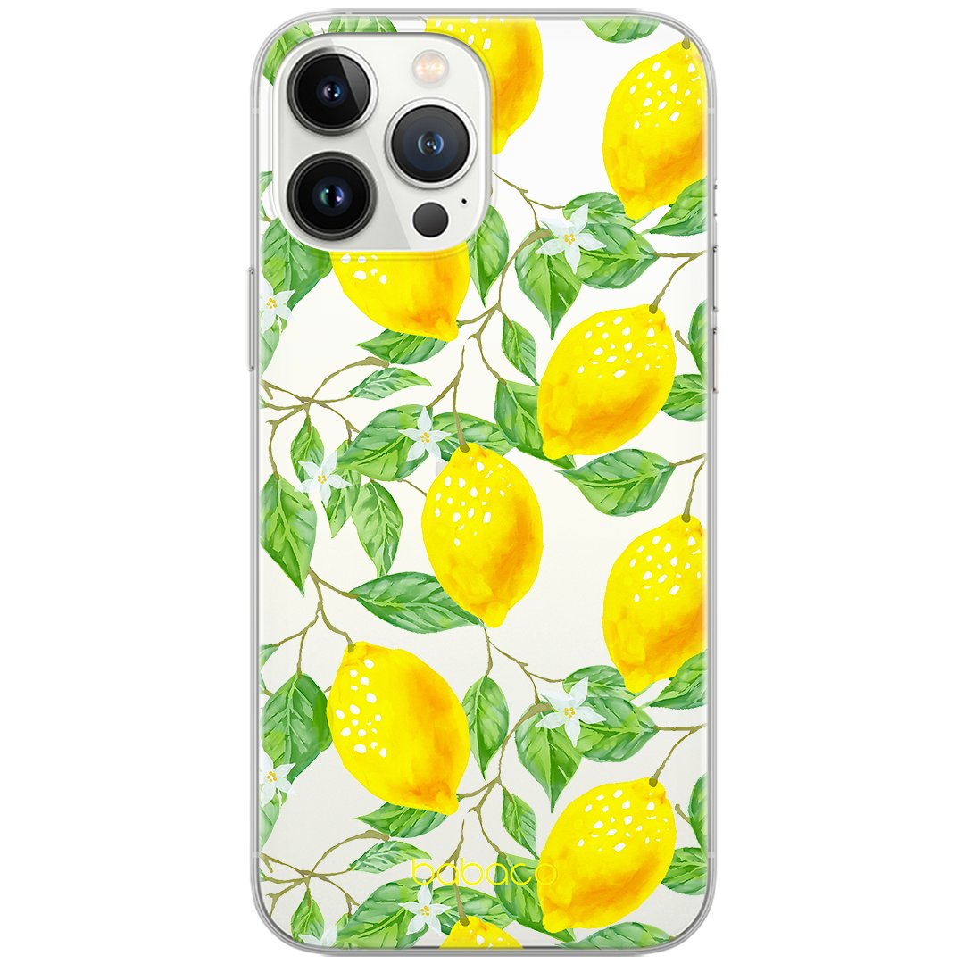 Etui Babaco dedykowane do Xiaomi REDMI 9T/ POCO M3, wzór: Owoce 002 Etui częściowo przeźroczyste, oryginalne i oficjalnie licencjonowane