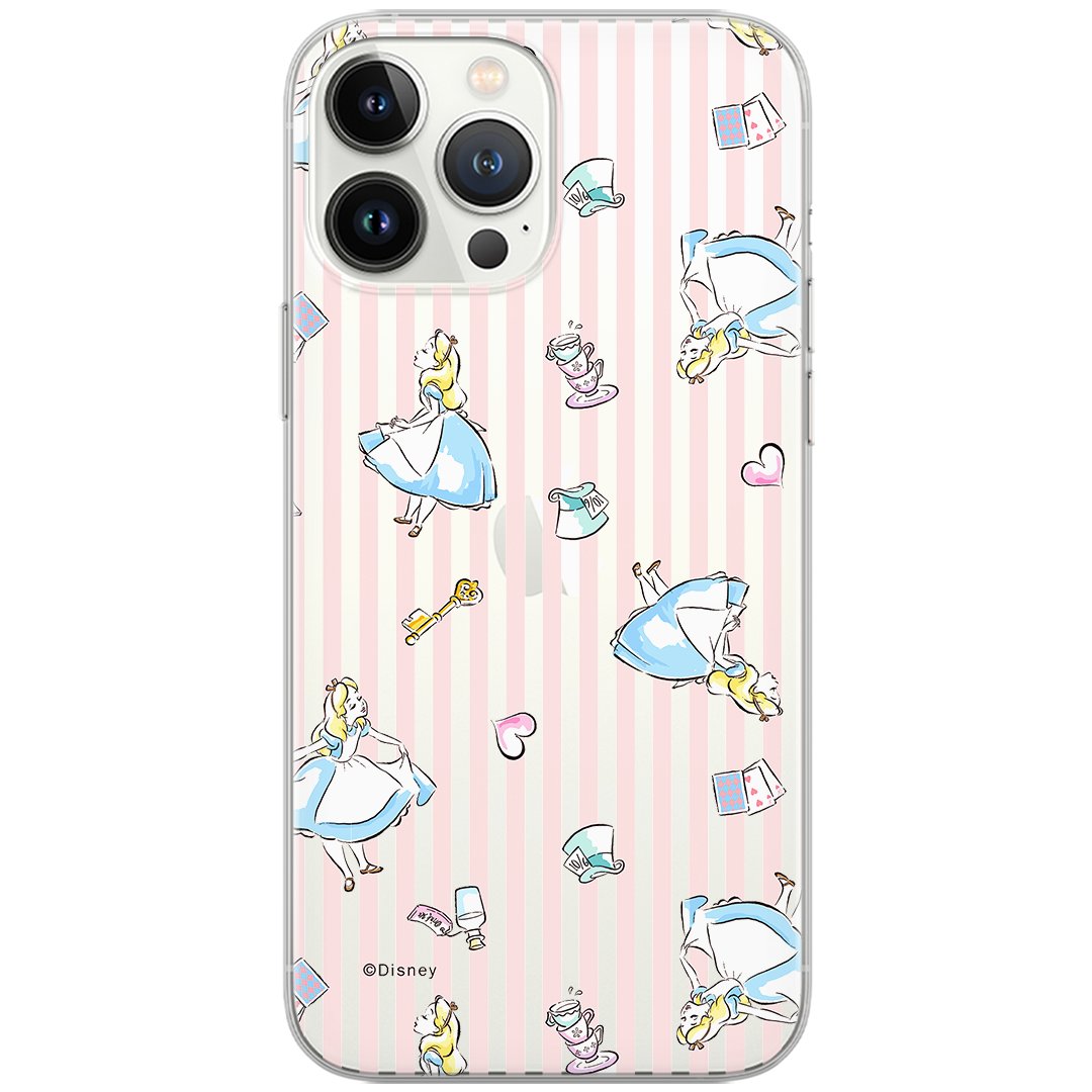 Etui Disney dedykowane do Xiaomi REDMI 9T/ POCO M3, wzór: Alicja 001 Etui częściowo przeźroczyste, oryginalne i oficjalnie licencjonowane