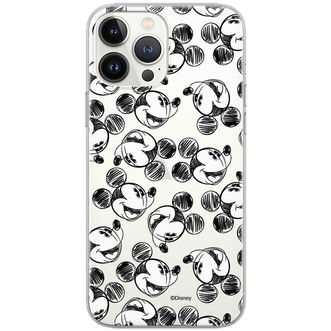 Etui Disney dedykowane do Xiaomi REDMI 9T/ POCO M3, wzór: Mickey 025 Etui częściowo przeźroczyste, oryginalne i oficjalnie licencjonowane