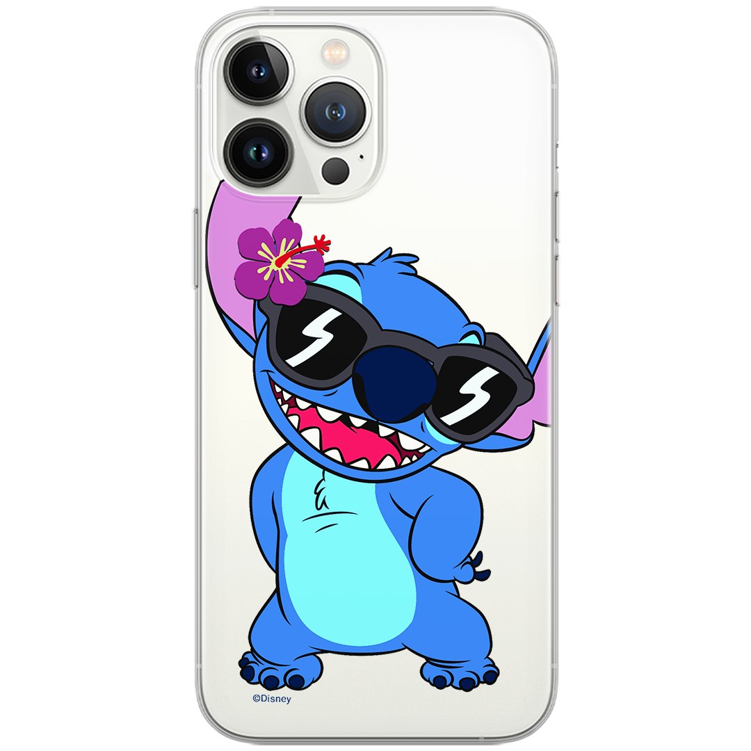 Etui Disney dedykowane do Xiaomi REDMI NOTE 10 5G / POCO M3 PRO, wzór: Stich 007 Etui częściowo przeźroczyste, oryginalne i oficjalnie licencjonowane
