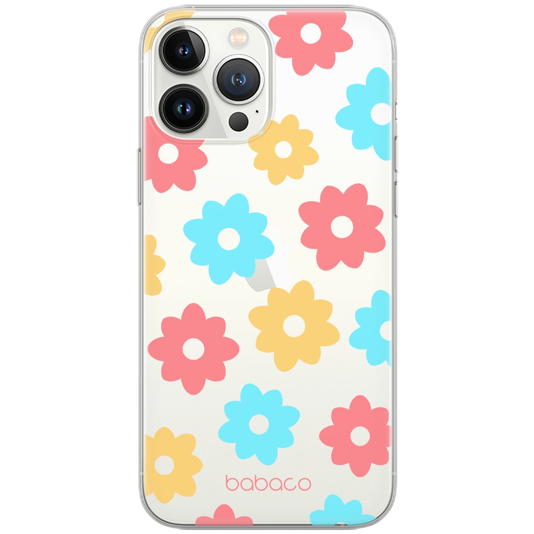 Etui Babaco dedykowane do Xiaomi REDMI NOTE 10/ 10S, wzór: Kwiaty 011 Etui częściowo przeźroczyste, oryginalne i oficjalnie licencjonowane