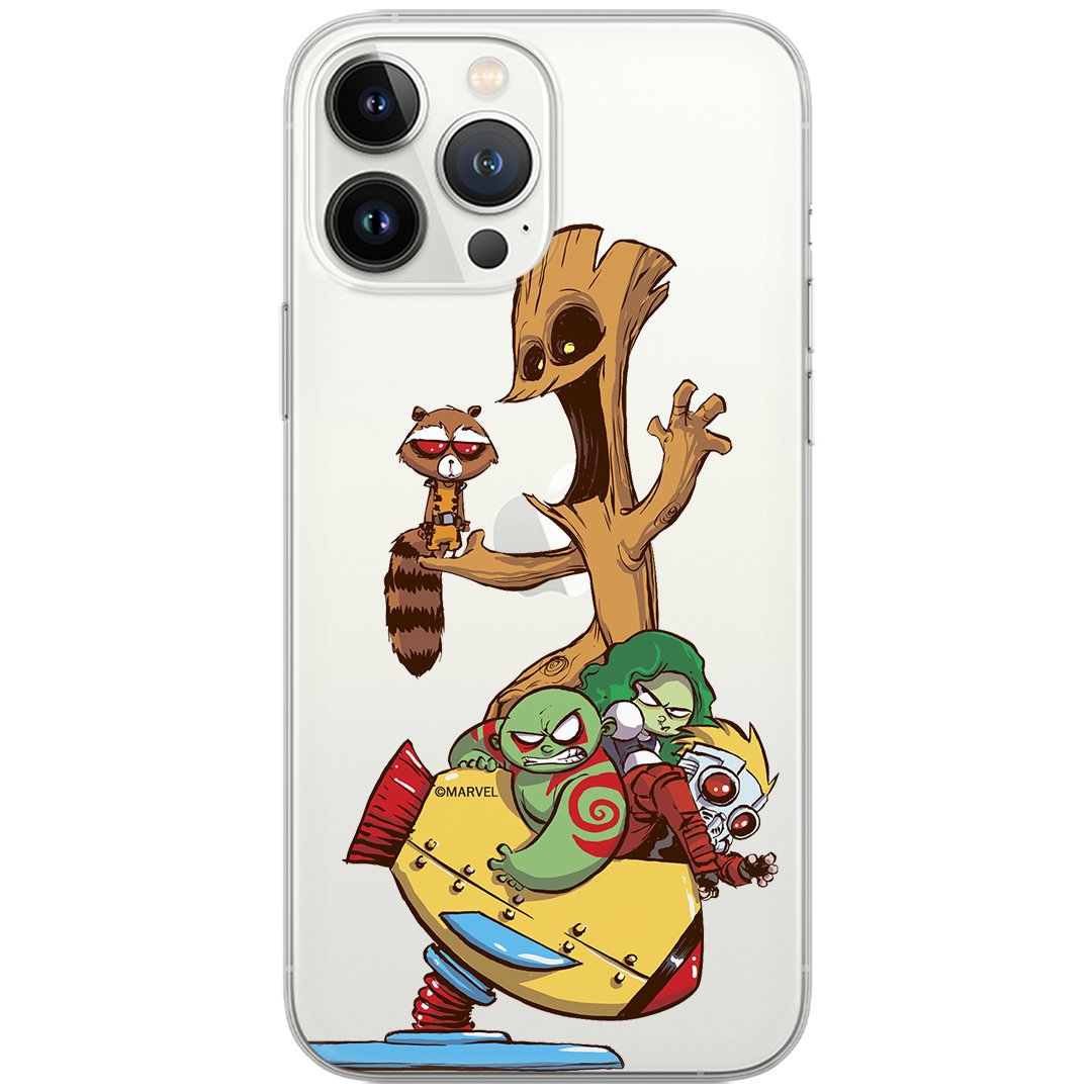 Etui Marvel dedykowane do Xiaomi REDMI NOTE 11 PRO 5G / NOTE 11 PRO PLUS 5G, wzór: Strażnicy Galaktyki 020 Etui częściowo przeźroczyste, oryginalne ..