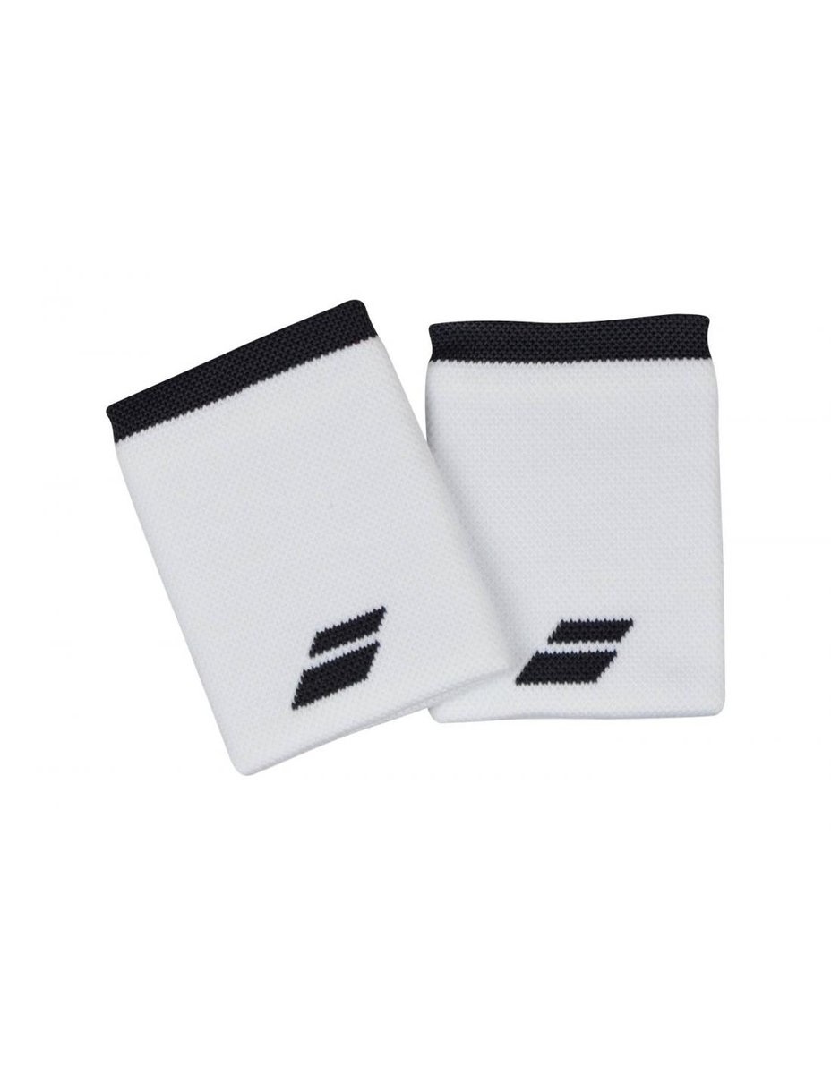 Babolat Logo Jumbo Wirstband (2szt.) - biały 5UA1262-1011