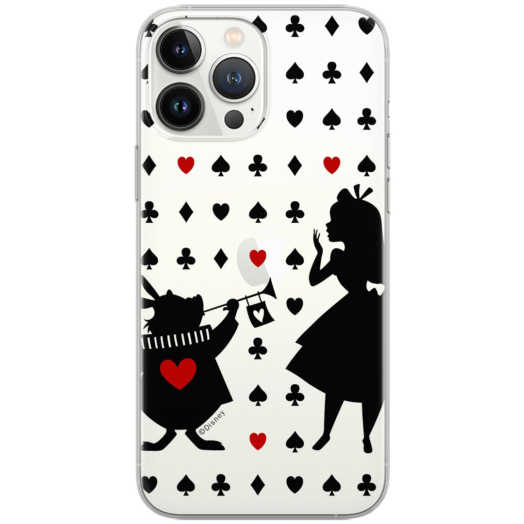 Etui Disney dedykowane do Samsung S10 PLUS, wzór: Alicja i Przyjaciele 001 Etui częściowo przeźroczyste, oryginalne i oficjalnie licencjonowane