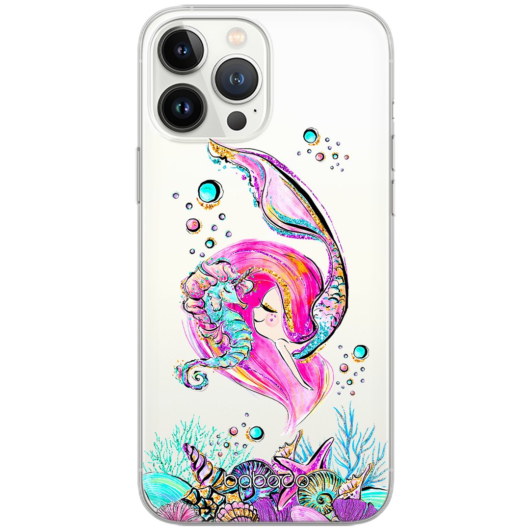 Etui Babaco dedykowane do Iphone XS Max, wzór: Ocean 002 Etui częściowo przeźroczyste, oryginalne i oficjalnie licencjonowane