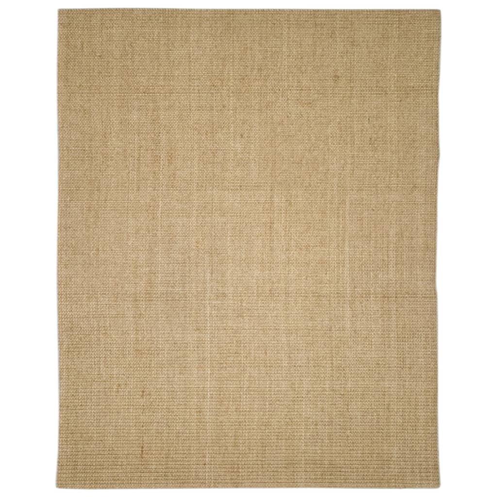 vidaXL Dywanik, naturalny sizal, 80x100 cm