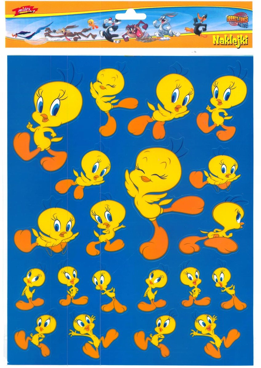 Naklejki Dla Dzieci Looney Tunes Tweety