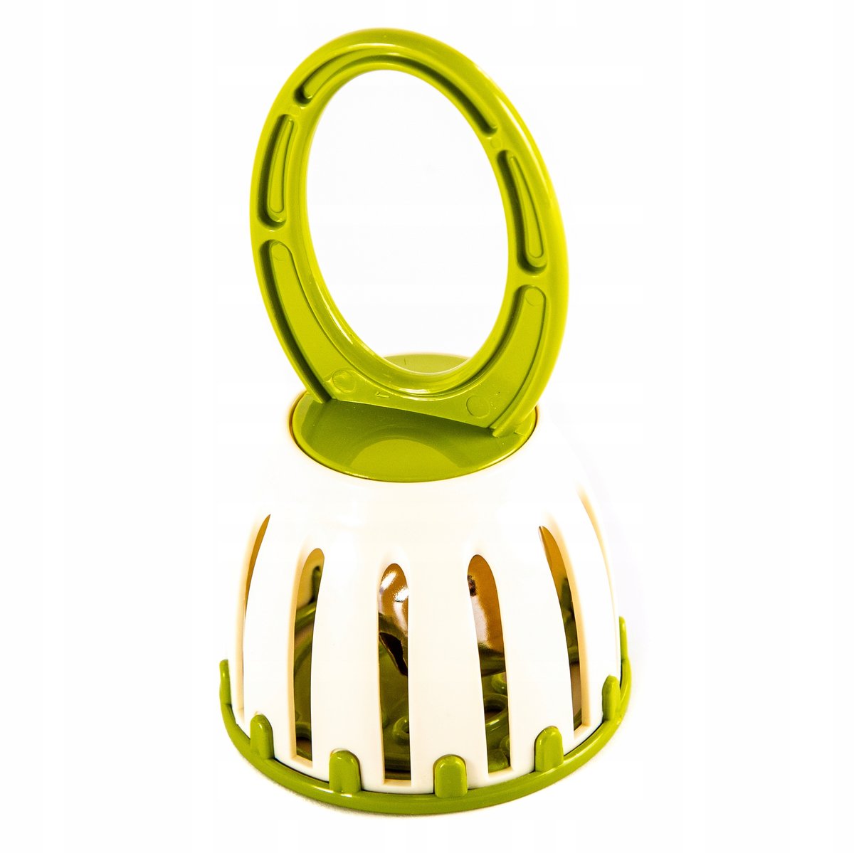 Zielona Grzechotka Sensoryczna Dla Niemowlaka