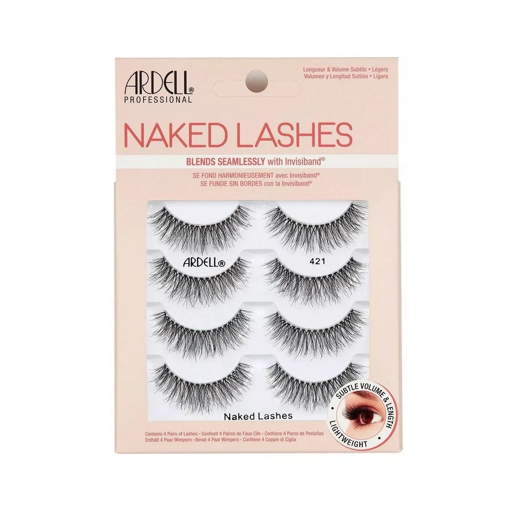 Ardell, Naked Lashes Multipack, Sztuczne Rzęsy Na Pasku, 421 Black